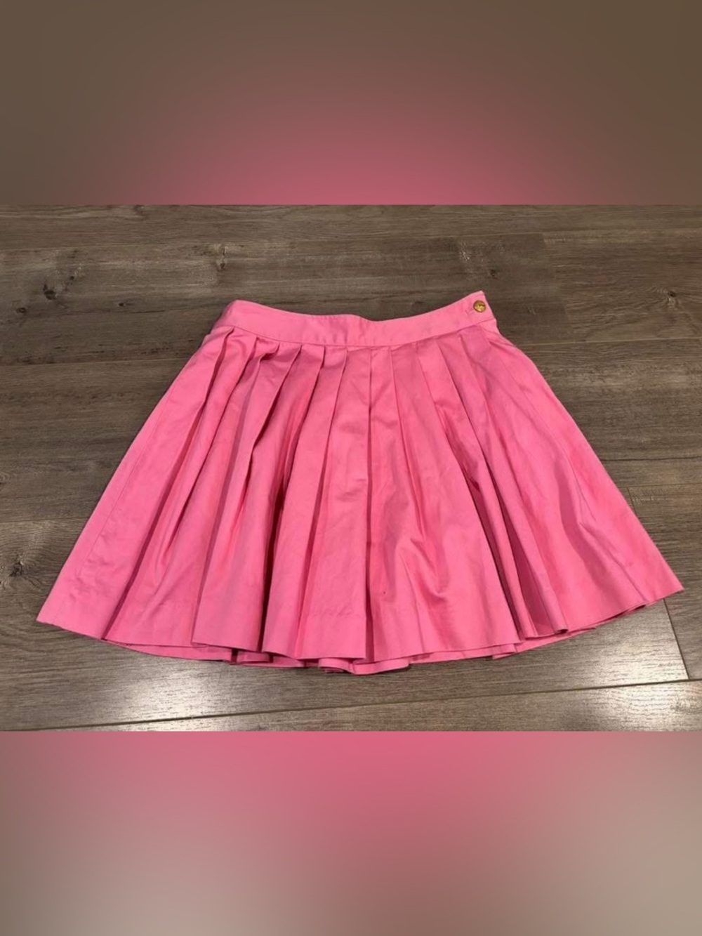 Brooks Brothers Pink Pleated Girls' Skirt
